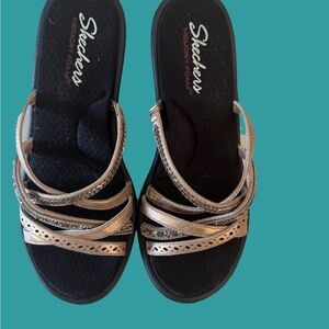 Sketcher Gold Sandals